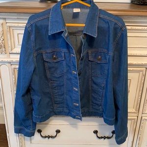 Comfy Jean Jacket with Buttons